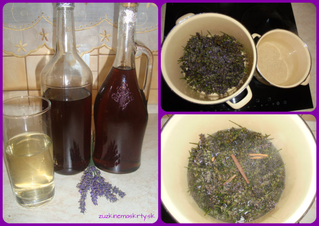 Levanduľový sirup