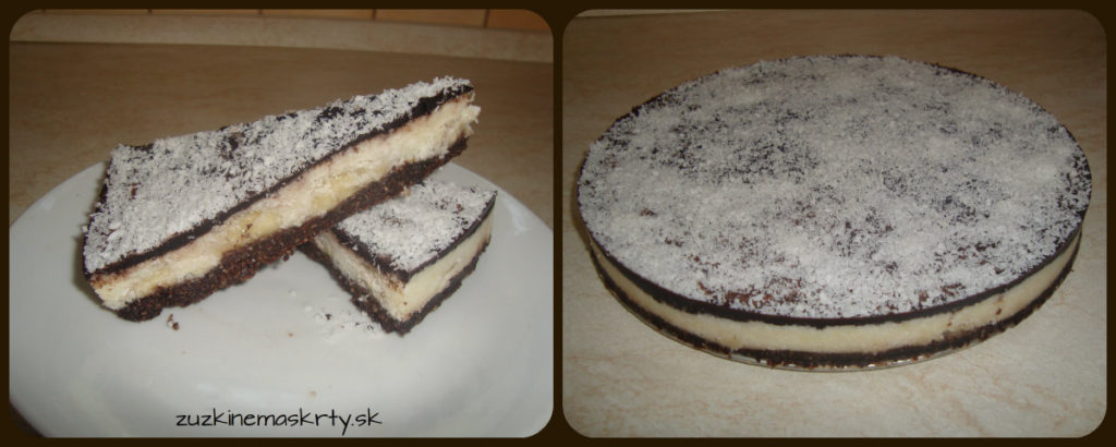 RAW torta kokosovo-banánová