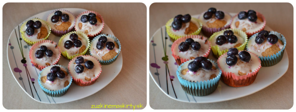 Citrónové fit muffiny