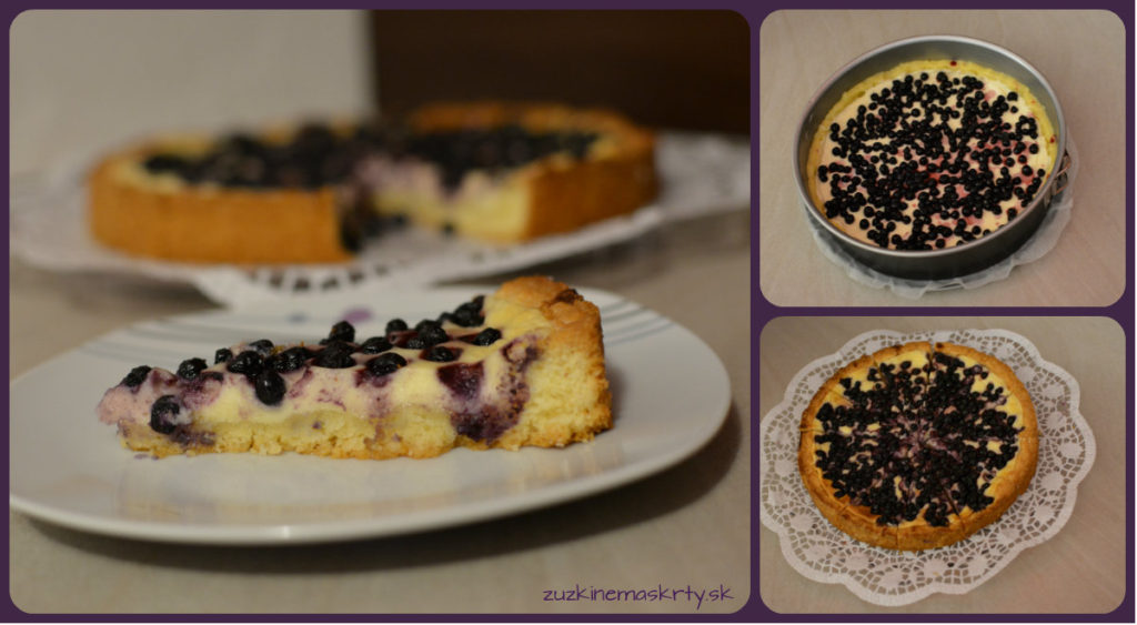Čučoriedkový cheesecake