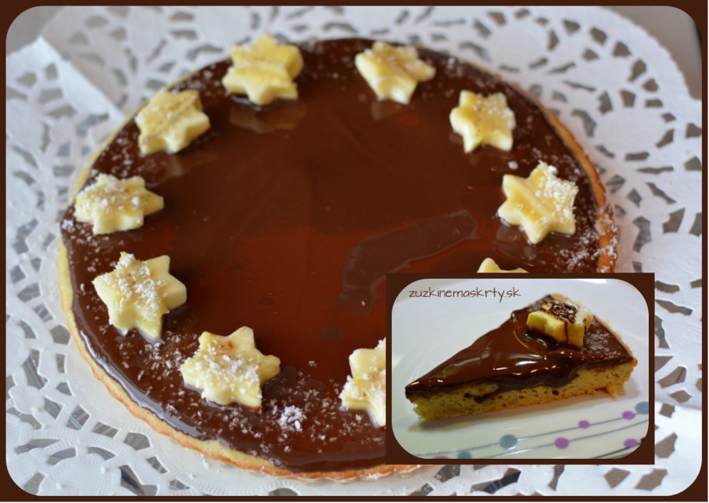 Banánová fitness torta