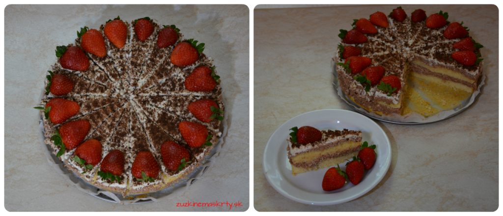 Piškótovo-pudingová torta