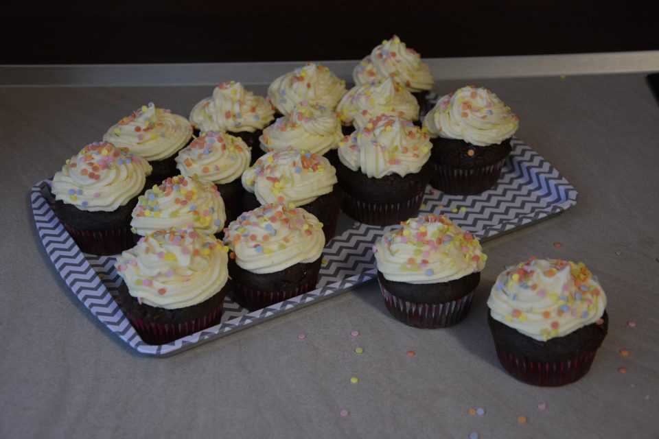 Čokoládové cupcakes