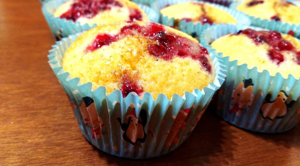 Ríbezľové muffiny
